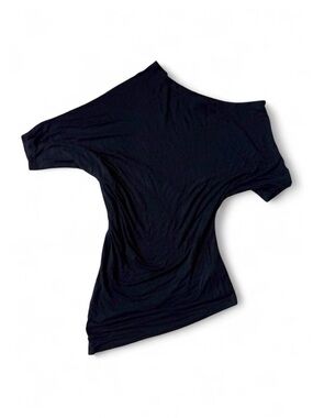 Seductions y2k black off the shoulder mini dress top ♡